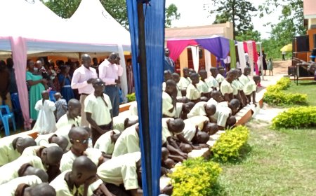 ‎ BA Public Nursery &  Primary School Alebtong Dedicates  PLE Candidates to God Ahead of National Exams