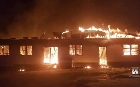 Heartbreaking Tragedy!! Two Students Reportedly Burnt to Death as Fire Ravages Hami Junior School Dormitory in Kagoma