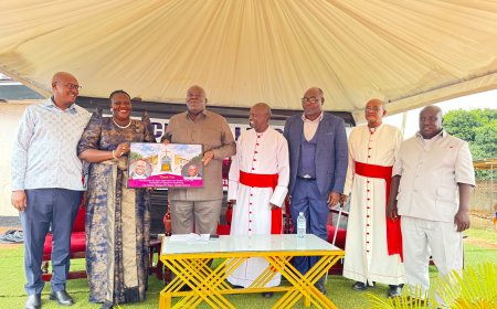 Speaker Oboth-Oboth Contributes 100M Ugx To Support  Church Dev't At All Saints Obanga Pewany, Minister Engola Pledged To Donate A Car