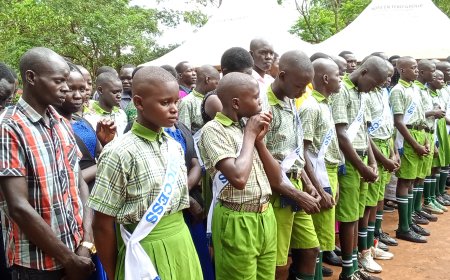 ‎‘Be Courageous Like David’: Alpha Nursery and Primary School Akalo Inspires PLE 2026 Candidates