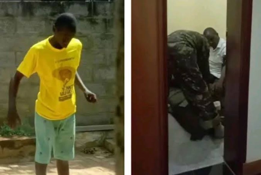 I'm Going to Shoot Him to Death! Gen Muhoozi Blasts Those Feeling Sorry for Kizza Besigye's Man Mugumya's Legs After Viral Videos Showing Him in Miserable State Leak