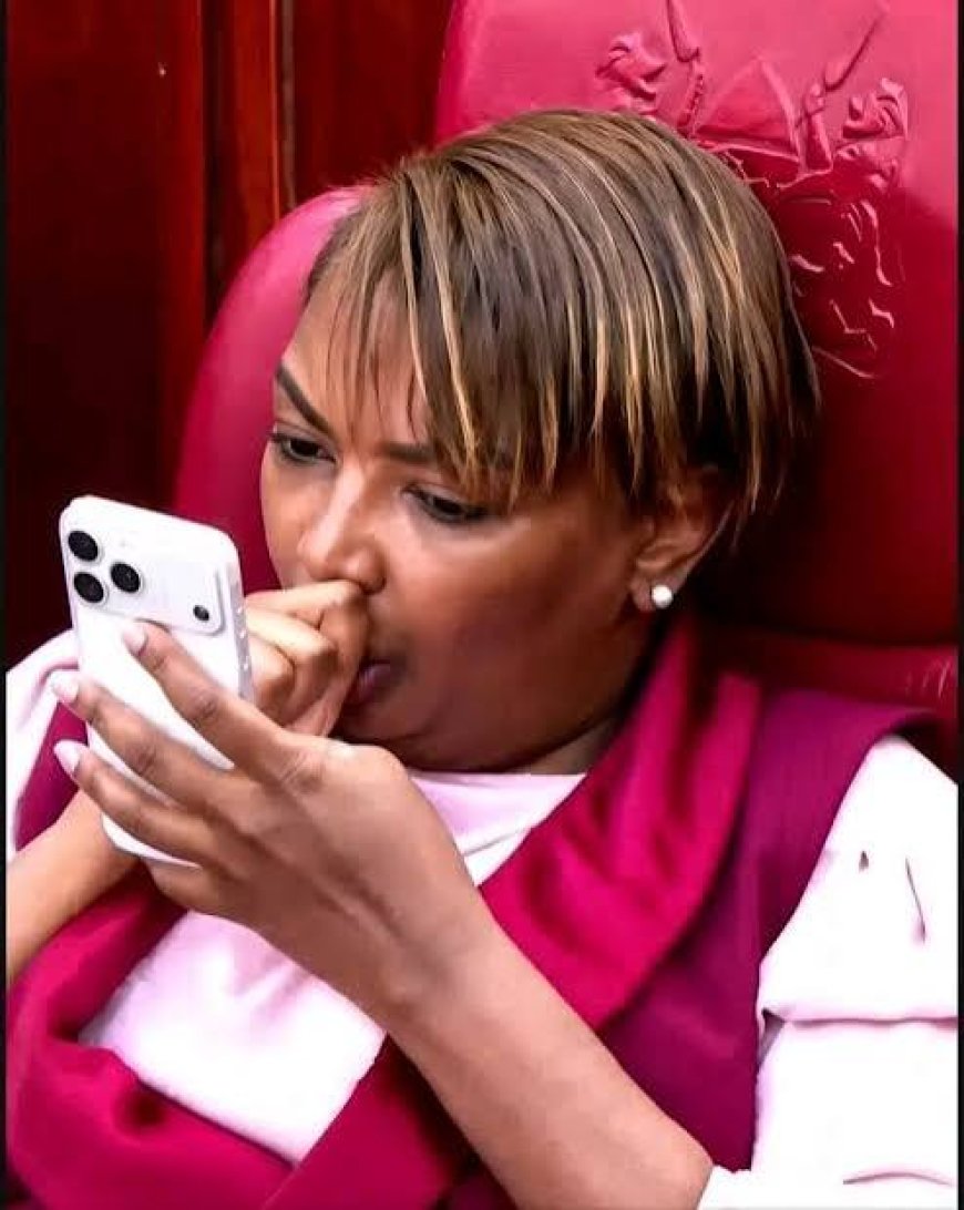 Caught Red Handed!! Kenyan MP Found thumb-sucking in parliament